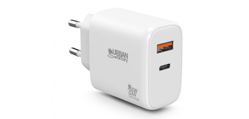 Urban Factory GPS62UF chargeur d'appareils mobiles Universel Blanc Secteur Charge rapide Intérieure