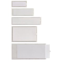 SEI Rota 320414 porta biglietti Trasparente, Bianco A4
