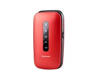 Panasonic KX-TU550 7,11 cm (2.8") Rojo Teléfono básico