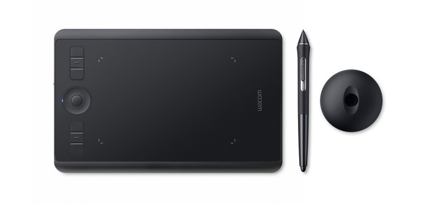 Wacom Intuos Pro (S) graphic tablet Black 5080 lpi 160 x 100 mm USB/Bluetooth