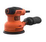 Black & Decker BEW210 Levigatrice orbitale 14000 Giri/min Nero, Arancione