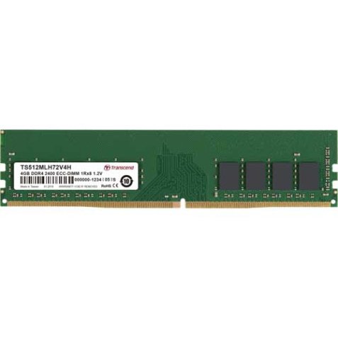Transcend TS512MLH72V4H memoria 4 GB 1 x 8 GB DDR4