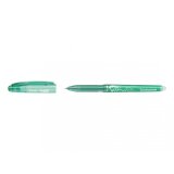 Stylo Roller FriXion Point, pointe hi-tec fine, s'efface à la gomme en bout de stylo,coloris Vert.