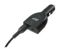 DLH DY-LI4193 chargeur d'appareils mobiles Ordinateur portable Noir Allume-cigare Auto