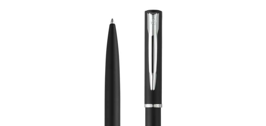 Stylo à bille rétractable Allure, C.T., noir