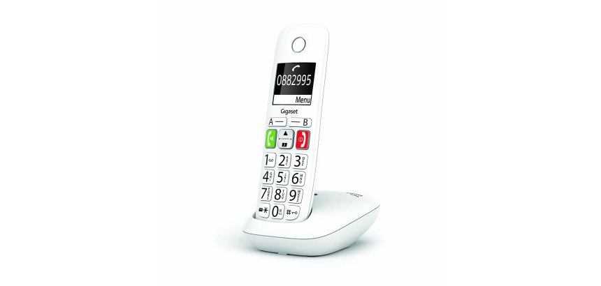 Gigaset E290 Teléfono DECT/analógico Identificador de llamadas Blanco