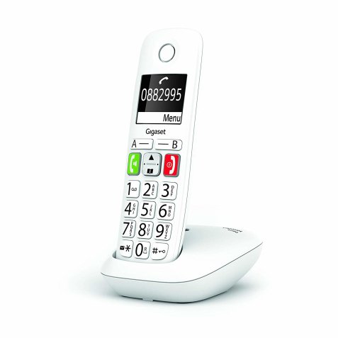 Gigaset E290 Teléfono DECT/analógico Identificador de llamadas Blanco