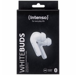 Intenso White Buds T302A Cuffie True Wireless Stereo (TWS) In-ear Chiamate/Musica/Sport/Tutti i giorni USB tipo-C Bluetooth Bianco