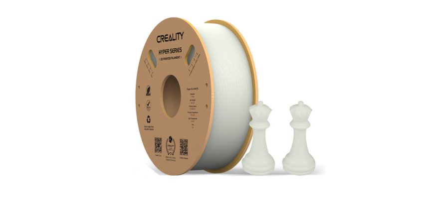 Creality 3301010335 3D-printmateriaal Polymelkzuur Wit 1 kg
