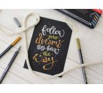 STABILO Pen 68 metallic felt pen Medium Gold 1 pc(s)