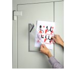 Pochette d'affichage magnétique A4 - Argent