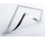 Pochette d'affichage magnétique A4 - Argent