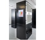 Pochette d'affichage magnétique format A4. Coloris cadre argent