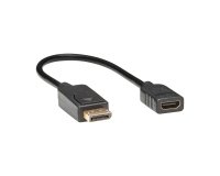 Tripp Lite P136-001 câble vidéo et adaptateur 0,3 m DisplayPort HDMI Noir