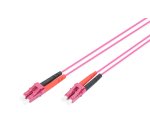 Digitus Cable de conexión multimode de fibra óptica, OM4, LC/LC