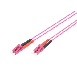 Digitus Cable de conexión multimode de fibra óptica, OM4, LC/LC