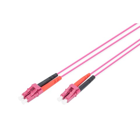 Digitus Cable de conexión multimode de fibra óptica, OM4, LC/LC