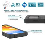 Mobilis 065029 funda para teléfono móvil 17 cm (6.7") Negro