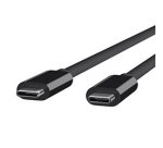 DLH Cable USB-C vers USB-C 1m 3.25A 65W max noir