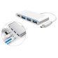 DLH HUB USB-C 4 PORTS : 3 x USB-A ET 1 x USB-C PD