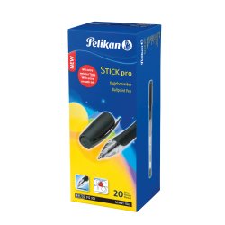 Pelikan 912303 penna a sfera Nero 20 pz