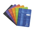 Carnet de vocabulaire piqué A5 64 pages ligné + marge centrale - Assortis