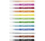 Feutre coloriage stabilo trio jumbo pointe xxl bloquée grip triangulaire couleurs assorties étui carton 12 unités