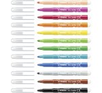 Feutre coloriage stabilo trio jumbo pointe xxl bloquée grip triangulaire couleurs assorties étui carton 12 unités