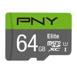 PNY Elite 64 GB MicroSDXC Classe 10