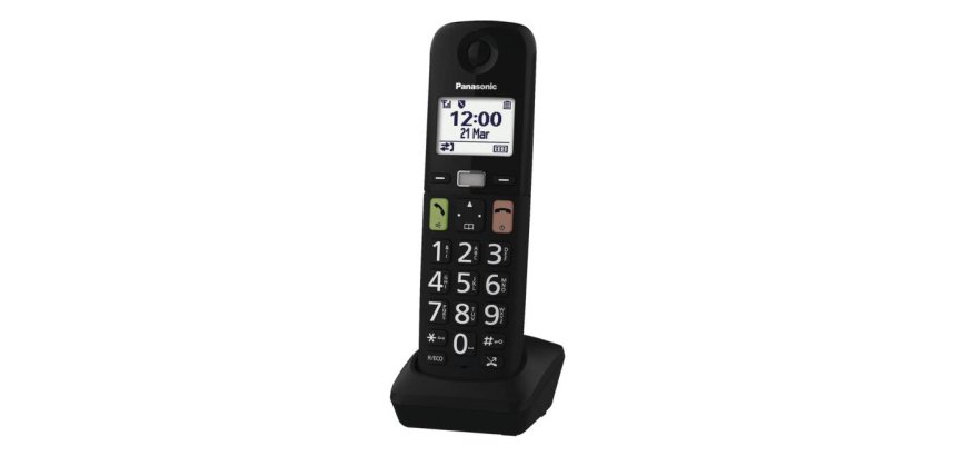 Panasonic KX-TGUA10EXB telephone DECT telephone Black