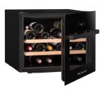 LA SOMMELIERE Cave à vin encastrable de service LSBI28B, 28 bouteilles, Niche de 45 cm,