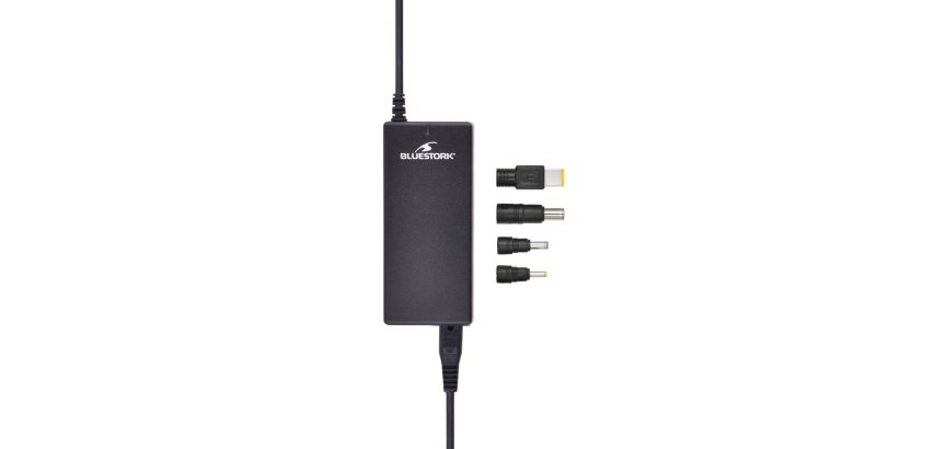 Bluestork PW-NB-90-LENOVO adaptador e inversor de corriente Interior 90 W Negro