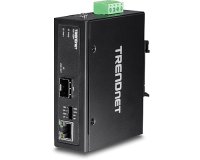 Trendnet TI-F11SFP convertisseur de support réseau 1000 Mbit/s Noir