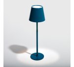 Muitomas TABLELAMPBL lampada da tavolo LED Blu artico