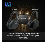 Sony ULT WEAR - Wireless Bluetooth Headphones with ULT POWER SOUND, Ultimate Deep Bass, Noise Cancelling, Clear Call Quality, Up to 30hr Battery Life, IOS & Android