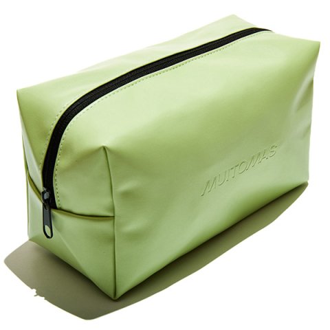 Muitomas BEAUTYCASEGN neceser y maletín neceser Estuche de maquillaje Imitación piel Verde