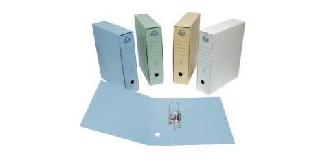 Brefiocart 0201101B raccoglitore ad anelli Blu