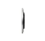 Wall clock MAULstep RC Ø40x5cm plastic silver/white with battery