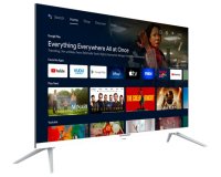SCHNEIDER TV QLED 4K 139 cm GMS55A1GW - TV blanc - Android TV
