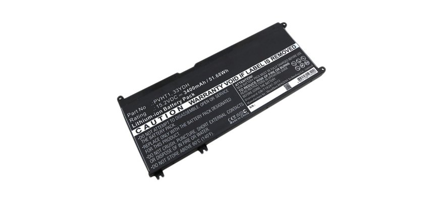 DLH Batterie Li-Pol 15.2V 3400mAh 52Wh - 33YDH / 033YDH / PVHT1 / 99NF2 / W7NKD / 7FHHV