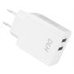 DLH DY-AU2558W chargeur d'appareils mobiles Universel Blanc Secteur Intérieure