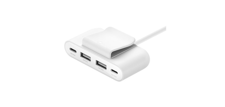 Belkin BUZ001bt2MWHB7 USB Type-C Blanc