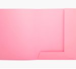 Paquet 50 chemises 2 rabats carte 210g SUPER 250. Coloris Rose