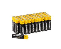 Intenso 7501510 - Energy Ultra Alkaline Batterie AAA Micro 40er-Pack - Batterie Batteria monouso Mini Stilo AAA Alcalino