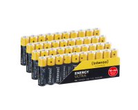 Intenso 7501520 - Energy Ultra Alkaline Batterie AA Mignon 40er-Pack - Batterie Batteria monouso Stilo AA Alcalino