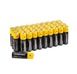 Intenso 7501520 - Energy Ultra Alkaline Batterie AA Mignon 40er-Pack - Batterie Batteria monouso Stilo AA Alcalino