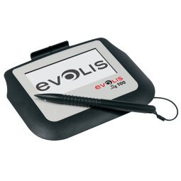 Evolis SIG100 10,2 cm (4") Blanc, Noir LCD