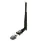 Clé wi-fi ac 600 mbps avec antenne détachable - noir ADWF600AC