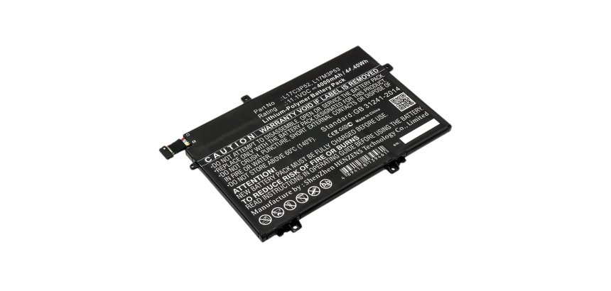 DLH Batterie Li-ion 11.1V 4000mAh 45Wh - 01AV463 / 01AV464 / 01AV465 / 01AV466 / L17C3P52 / L17M3P53 / L17M3P54 / SB10K97610 / SB10K97612 / SB10K97613
