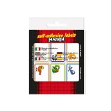 Koh-I-Noor X11046-2 self-adhesive label Rectangle Permanent Multicolour 60 pc(s)